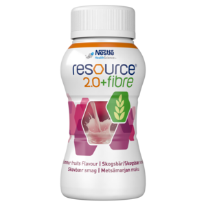 Resource 2,0 + fibre næringsdrikk skogsbær 4x200 ml
