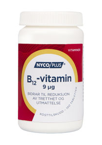 Nycoplus B12-vitamin 9 mcg tabletter 100 stk