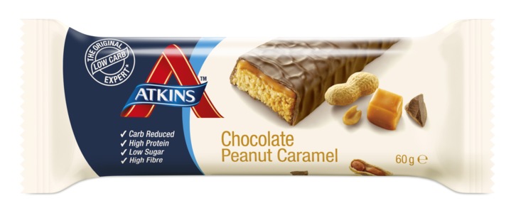 Atkins Advantage Chocolate Peanut Caramel Bar 60 g
