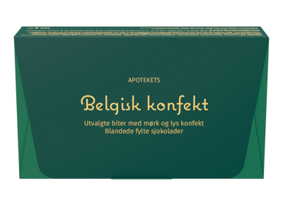 Apotekets belgisk konfekt 100 g
