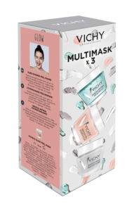 Vichy Pureté Thermale Multimask gavesett med tre ulike masker