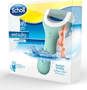 Scholl Velvet Wet & Dry elektrisk fotfil