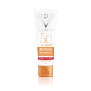 Vichy Capital Soleil antioksidant solkrem til ansikt SPF50 50 ml