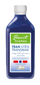 Berit Pharma tran u/transmak 250 ml