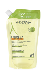 A-Derma Exomega Control Shower Oil refill 500 ml