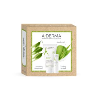 A-Derma Hand & Lip gavesett