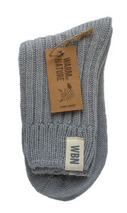 Raggsokk Lamb Grey dame 37-40