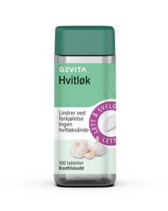 Gevita Hvitløk 100 tabletter