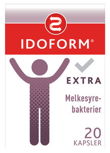 IDOFORM Extra melkesyrebakterier kapsler 20 stk