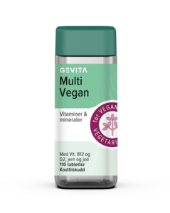 Gevita veganske multivitaminer 110 tabletter
