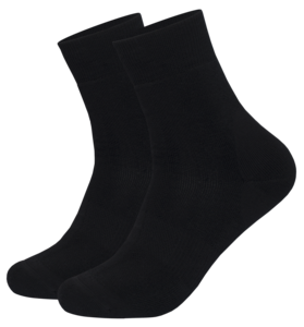TUFTE CREW SOKK BLACK 44-46