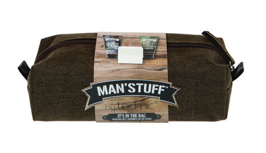 Manstuff its in the bag - toalettmappe med produkter til menn