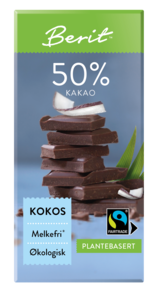 Berit Nordstrand økologisk sjokolade 80% kakao