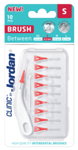 Jordan Clinic Brush Between mellomromsbørste S 0,5mm 10 stk