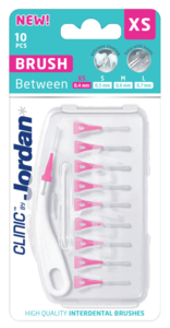 Jordan Clinic Brush Between mellomromsbørste XS 0,4mm 10 stk