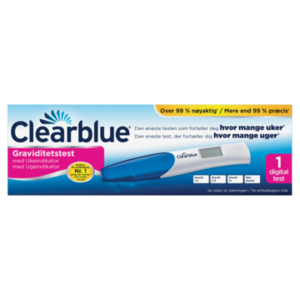 Clearblue digital graviditetstest ukeindikator