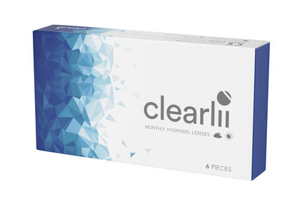 Clearlii Hydrogel månedslinser 6 stk -0.75