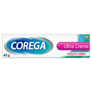 Corega Ultra Kremfestemiddel til tannproteser 40g
