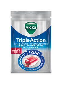 Vicks Triple Action halstablett 72 g