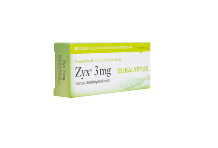 Zyx sugetablett med eukalyptussmak 3 mg