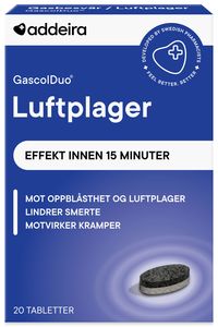 Gascolduo til mage-og luftsmerte 20 stk