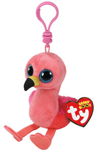 Ty plysjclip Gilda Pink Flamingo