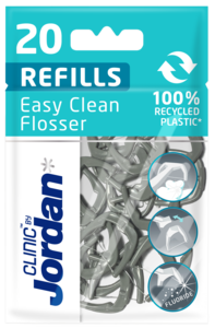 Jordan Clinic Easy Clean Floss refill 20 stk