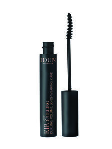 IDUN Minerals Eir Curling Mascara - gir volum og bøy til vippene - sort , 12ml