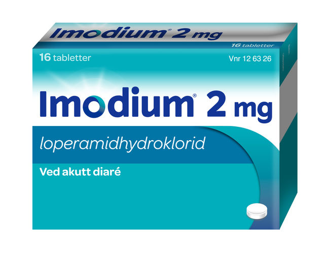 modbydeligt Hop ind propel Kjøp Imodium tabletter 2 mg 16 stk på nett | Vitusapotek