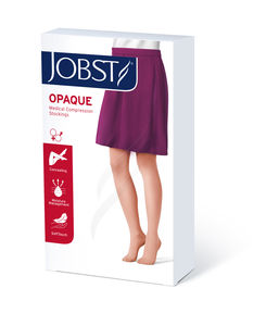 JOBST Opaque klasse 2 knestrømpe natural 1 par