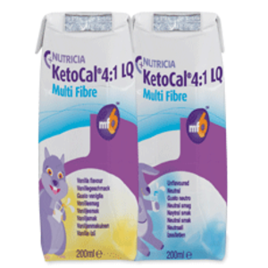 Ketocal 4:1 LQ spesialernæring flytende vanilje 32x200 ml