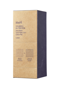 Klairs Toner Mate 2in1 Cotton Pad 120 stk