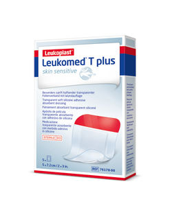 Leukomed T Plus Skin Sensitive 5x7,2cm 5 stk