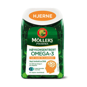 Möller's Pharma Hjerne 80 kapsler
