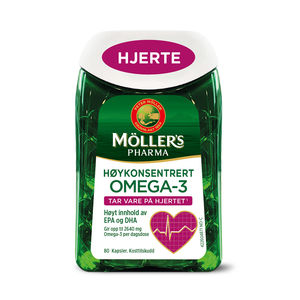 Möller's Pharma Hjerte 80 kapsler