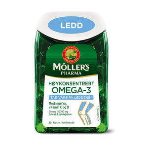 Möller's Pharma Ledd 80 kapsler