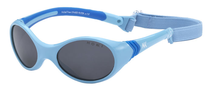Mokki solbrille til baby og barn 0-2 år blå
