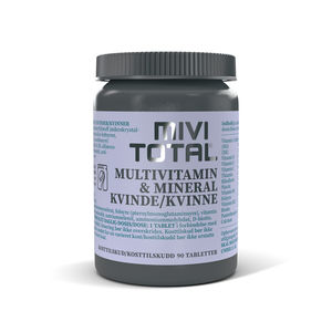 Mivitotal Multvitamin kvinne 90 tabletter
