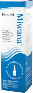 Miwana Nesespray 0,9% Naturell 30 ml