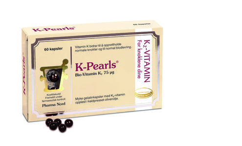 K-pearls bio-vitamin K2 75mcg 60 kaplser