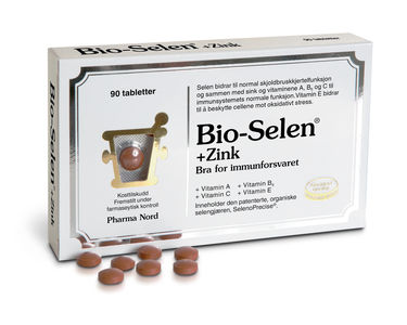 Bio-selen +zink Tab 90 stk