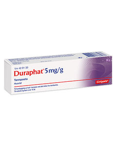 Duraphat Reseptfri tannp 5mg/g