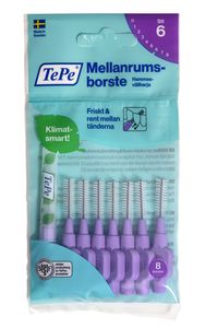 TePe Mellomromsbørste 1,1mm lilla 8 stk