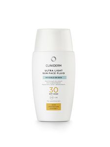 Cliniderm Sun Ultra Light Face Fluid SPF30 40 ml