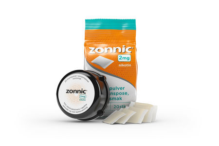 Zonnic munnpulver med mintsmak 2 mg