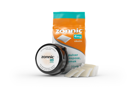 Zonnic munnpulver med mintsmak 4 mg