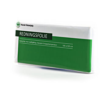 Redningsfolie 185 x 130 mm
