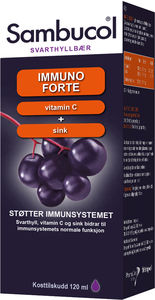 Sambucol immuno forte Mikstur 0,32 g/0,26 mg/6,7 mg