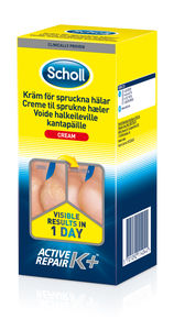 Scholl Active Repair K+ krem for sprukne hæler 120 ml