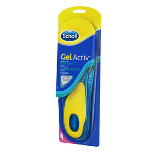 Scholl Gel Active Insoles Everyday innleggssåler for kvinner - 1 par